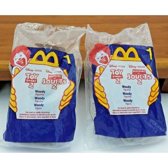 McDonald's Happy Meal - Disney Pixar Toy Story 2 - Woody - 1999 - New - Sealed - Picture 1 of 2